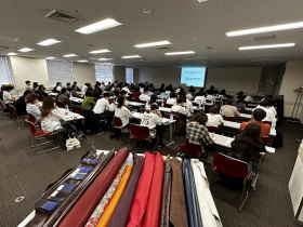 【皮革講座Basic（初級）東京会場　終了いたしました】 5月17日（水）に皮革講座Basic（初級）東京会場が開催されました。